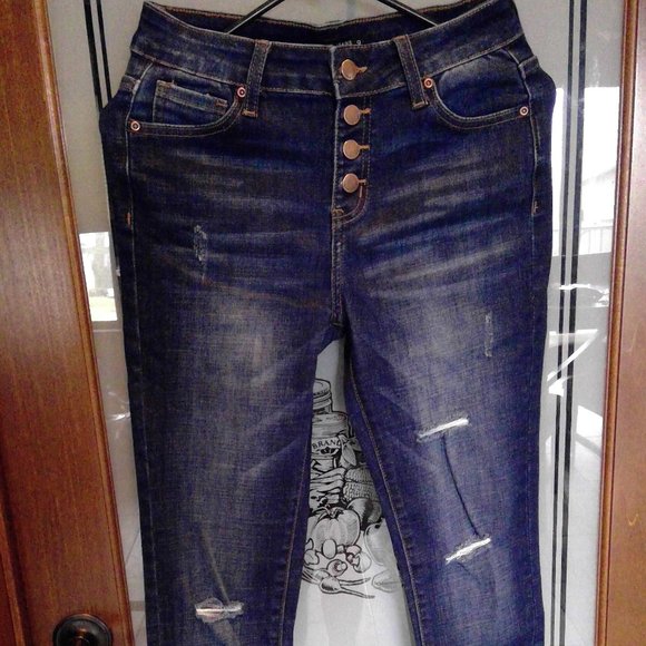 Hammer Jeans of Los Angeles Buttonfly  Size 9 - Picture 2 of 13